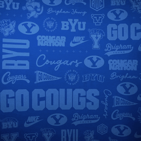 College Football Go Cougs GIF by BYU Cougars
