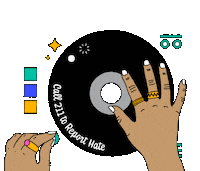 Speak Out Los Angeles Sticker by LA vs. Hate