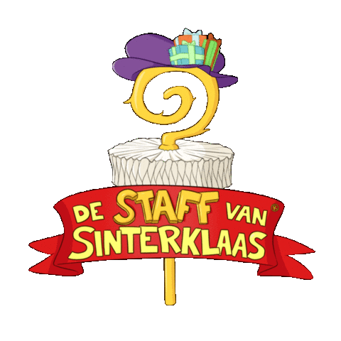 Sticker by De Staff van Sinterklaas
