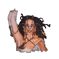 Woman Power Sticker by Mirror