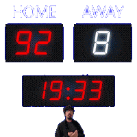 8 Away Sticker