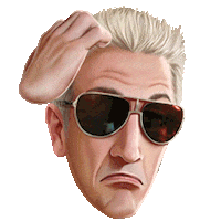 Poker Face Reaction Sticker by GGPoker