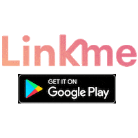 linkme link me linkme linkmeglobal Sticker