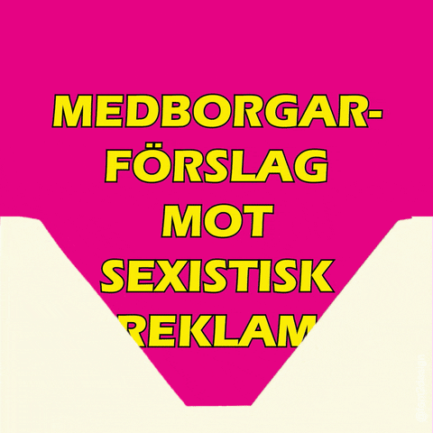Fem2design giphyupload feminism sexistadvertisment sexistiskreklam GIF