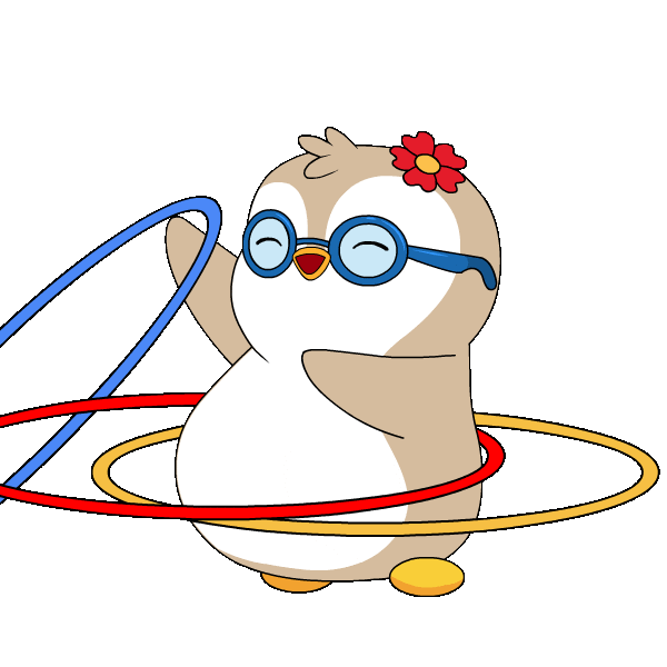 Happy Dance Sticker by Pudgy Penguins