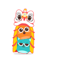 Happy New Year Sticker by Pets Kita