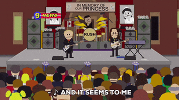 band rush GIF by South Park 