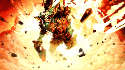 Fire Shock GIF by Hearthstone