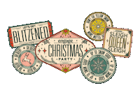 Party Christmas Sticker by Engage Interactive