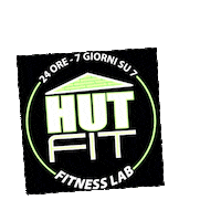 hutfit hutfit hut fit Sticker
