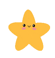 Star Hello Sticker