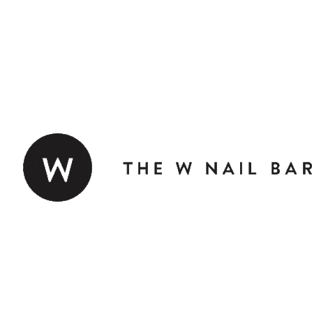 TheWNailBar nail salon new nails the w nail bar Sticker