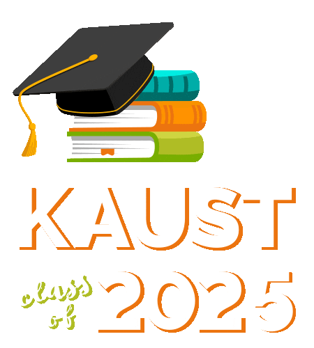 Commencement Classof2025 Sticker by King Abdullah University of Science and Technology (KAUST)