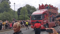Just Stop Oil Block Float in London's Pride Parade