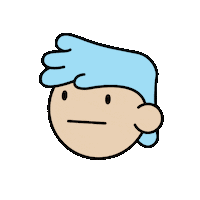 Blushing Sun Burn Sticker