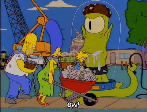 homer simpson halloween GIF