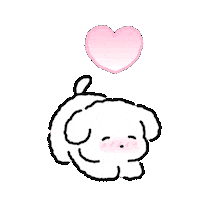 Dog Love Sticker