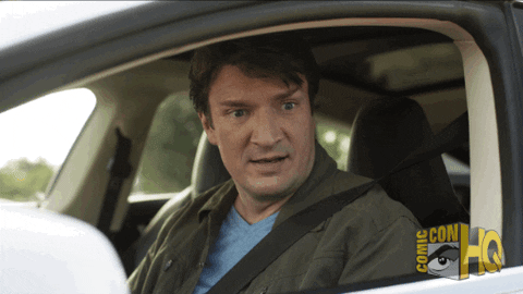 nathan fillion GIF by Comic-Con HQ