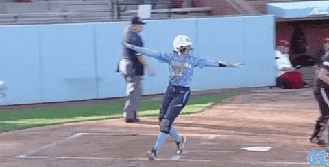 carolina softball GIF by UNC Tar Heels