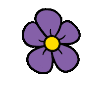 Flower Sticker by Natalie Michelle Watson