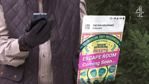 Phone Coming GIF by Hollyoaks
