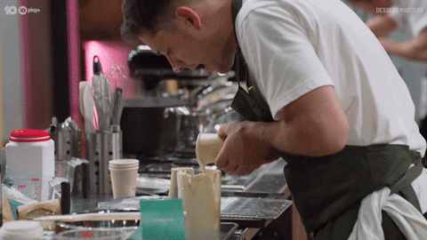 Dessert Cooking GIF by MasterChefAU