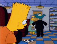 Talking Season 3 GIF by The Simpsons