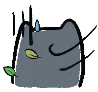 Sad Word Sticker