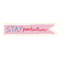 sedoillustration note reminder productivity productive Sticker