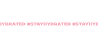 Water Stay Hydrated Sticker by evian