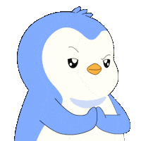 Plotting Big Brain Sticker by Pudgy Penguins