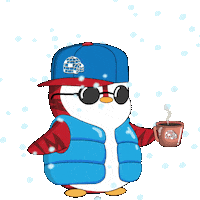 Freezing Cold Weather Sticker by Pudgy Penguins