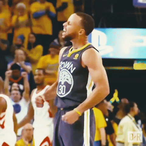 excited stephen curry GIF by Bleacher Report