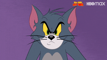 Angry Tom And Jerry GIF by HBO Max