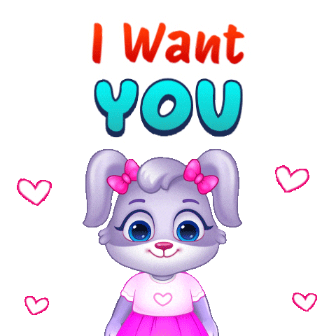 I Love You Want Sticker by Lucas and Friends by RV AppStudios