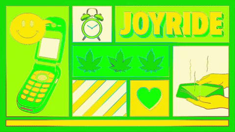 FRNDCRCL weed marijuana no money alarm clock GIF