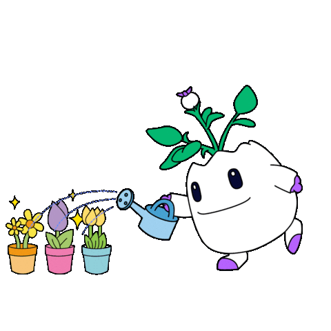 Plant Growth Flowers Sticker by Magic Eden