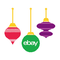 Merry Christmas Winter Sticker by eBay