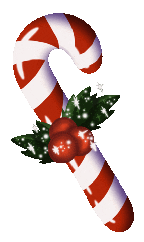Celebrate Candy Cane Sticker