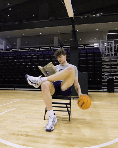 Hooping Northwestern University GIF by Northwestern Athletics