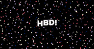 hbdcool party birthday happy birthday hbd GIF