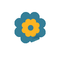 sugarenchantment retro flower groovy funky Sticker