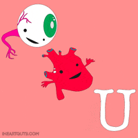 I Love You Eye GIF by I Heart Guts