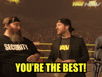 Thanks Good Job GIF by Nearly Average Wrestling
