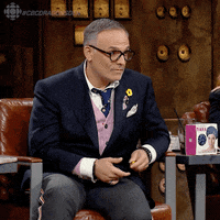 Dragons Den Thinking GIF by CBC