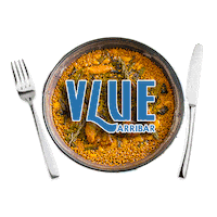 Paella Valenciana Valencia Sticker by Vlue Arribar