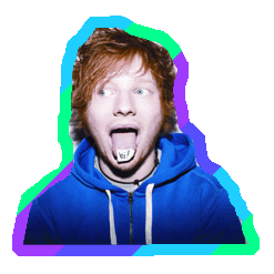 ed sheeran STICKER by imoji