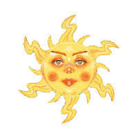 Sun Moon Sticker