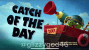 Angry Birds Catch Of The Day GIF