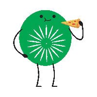Memorial Union Pizza Sticker by wisconsinunion